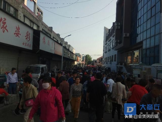 走进章丘商业城早市看章丘这座城市繁华盛世